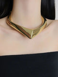 Geometric Choker Necklaces Women