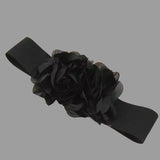 Flower Style Wide  Stretchable Belt