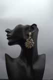 Crystal stone earrings