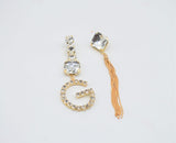 Guchi Pearl Stone Earring