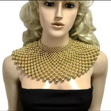 Handmade Beaded Statement Necklaces For Women Collar Beads Choker Maxi Necklace