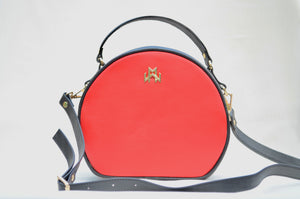 WM Ruby Radiance Linda D Bag  (Leather Bag)